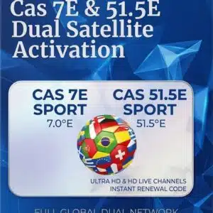 7E Sports & 51.5E GSEEK Satellite Activation